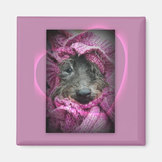 Aimant Coeur doux (Devant)