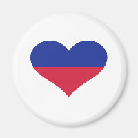 Coeur du drapeau du Liechtenstein