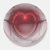 Aimant Coeur éclairé (Devant)