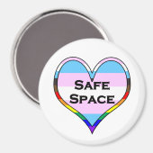 Aimant Coeur espace Trans-Safe (Recto/Verso)