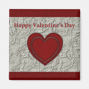 Aimant Coeur Heureuse Sainte-Valentin 2 Coeur