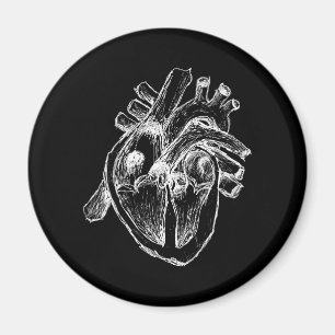 Aimant Coeur humain