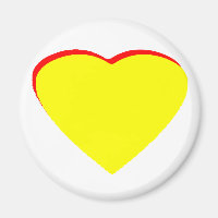 Coeur Jaune Rouge Faire-part de mariage Le MUSÉE Z