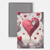 Aimant Coeur May mag (Recto/Verso)