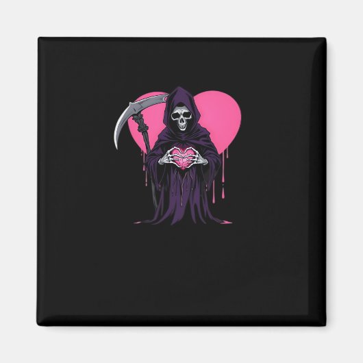 Aimant Coeur Mème classique de la couche mains (Devant)