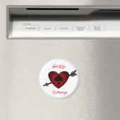 Aimant Coeur mignon Black Spade Thunder_Cove (In Situ (Lave-vaisselle))