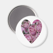 Aimant Coeur rose (Recto/Verso)