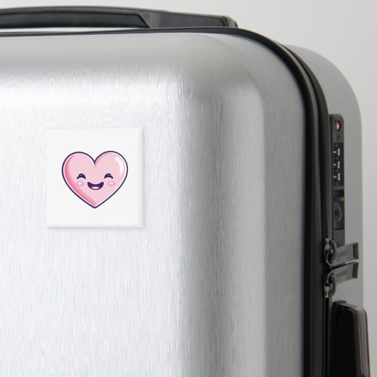 Aimant coeur rose et souriant Accessoires de cuisine > Ma (In Situ (Bagages))