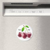 Aimant Coeurs cerise (In Situ (Lave-vaisselle))