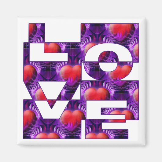 AIMANT COEURS D'AMOUR (Devant)