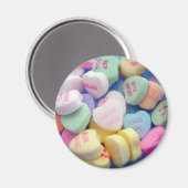 Aimant Coeurs de bonbons (Recto/Verso)
