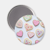 Aimant Coeurs de Saint Valentin (Recto/Verso)