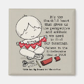 Aimant Coeurs généreux (Devant)