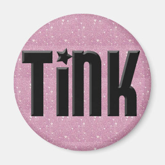 Aimant - Coeurs roses