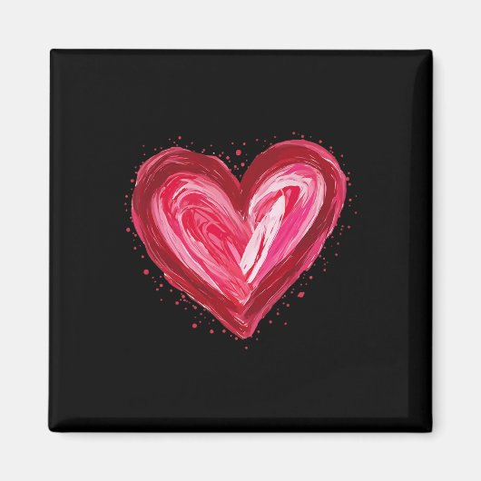 Aimant Cœurs Saint-Valentin pour femmes adolescentes fill (Devant)