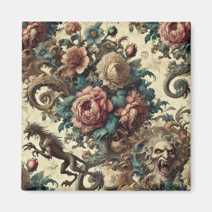 Aimant Coeurs sauvages & Chiens de Gaunt - Gothique victo