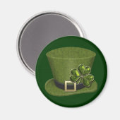 Aimant Coeurs shamrocks Casquette 1 (Recto/Verso)