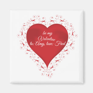 Aimant Coeurs tourbillonnant