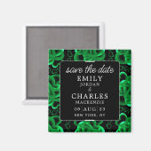 Aimant Coeurs Un Mariage Élégant (Recto/Verso)