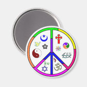 Aimant Coexistence pacifique (Recto/Verso)