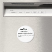 Aimant Coffee Funny Dictionnaire Définition (In Situ (Lave-vaisselle))
