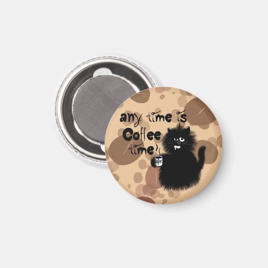 Aimant Coffee loving (Recto/Verso)