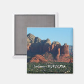 Aimant Coffee Pot Rock I à Sedona Arizona (Recto/Verso)