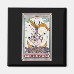 Aimant Coiffeur Tarot Card gothique Coiffeur Salon Ha