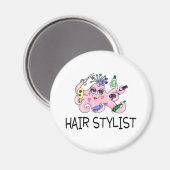 Aimant Coiffure Octopus (Recto/Verso)