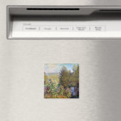 Aimant Coin du jardin à Montgeron - Claude Monet - (In Situ (Lave-vaisselle))
