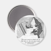 Aimant Coincé dans une coupure (Recto/Verso)