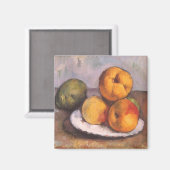 Aimant coing, pommes, poires de Paul Cezanne (Recto/Verso)