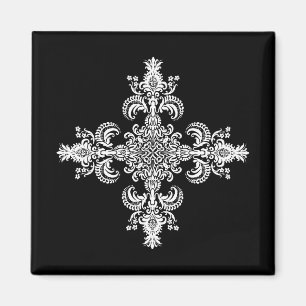 Aimant Coins de Fleur de lis Meditation 4