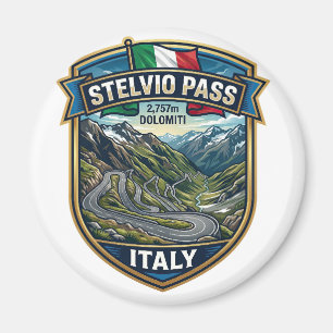 Aimant Col du Stelvio - Col européen célèbre