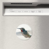 Aimant Colibri à gorge rouge (In Situ (Lave-vaisselle))