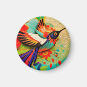 Aimant Colibri occupé (Devant)