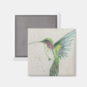Aimant Colibri vert (Recto/Verso)