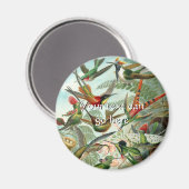 Aimant Colibri vintage (Recto/Verso)