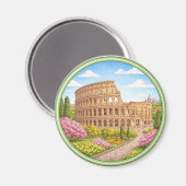Aimant Colisée de Rome (Recto/Verso)