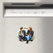 Aimant Collage d'Ados thématiques de l'école personnalisé (In Situ (Lave-vaisselle))