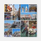 Aimant Collage de Venise (Devant)
