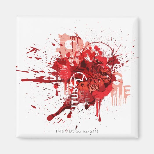 Aimant Collage du Corps de la lanterne rouge (Devant)