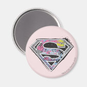 Aimant Collage du logo Supergirl (Recto/Verso)