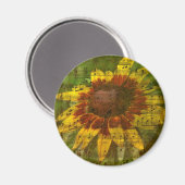 Aimant Collage floral Gypsy Sweetheart (Recto/Verso)