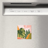 Aimant Collage Jungle I (In Situ (Lave-vaisselle))