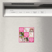 Aimant Collage photo personnalisé de 6 photos de nouveau- (In Situ (Lave-vaisselle))