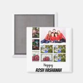 Aimant Collage photo personnalisé Rosh Hashanah 8 (Recto/Verso)