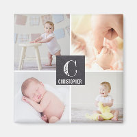 Collage photo pour bébé | Etch du tableau