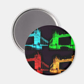 Aimant Collage Tower Bridge (Recto/Verso)