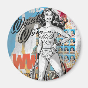 Aimant Collage Wonder Woman 2